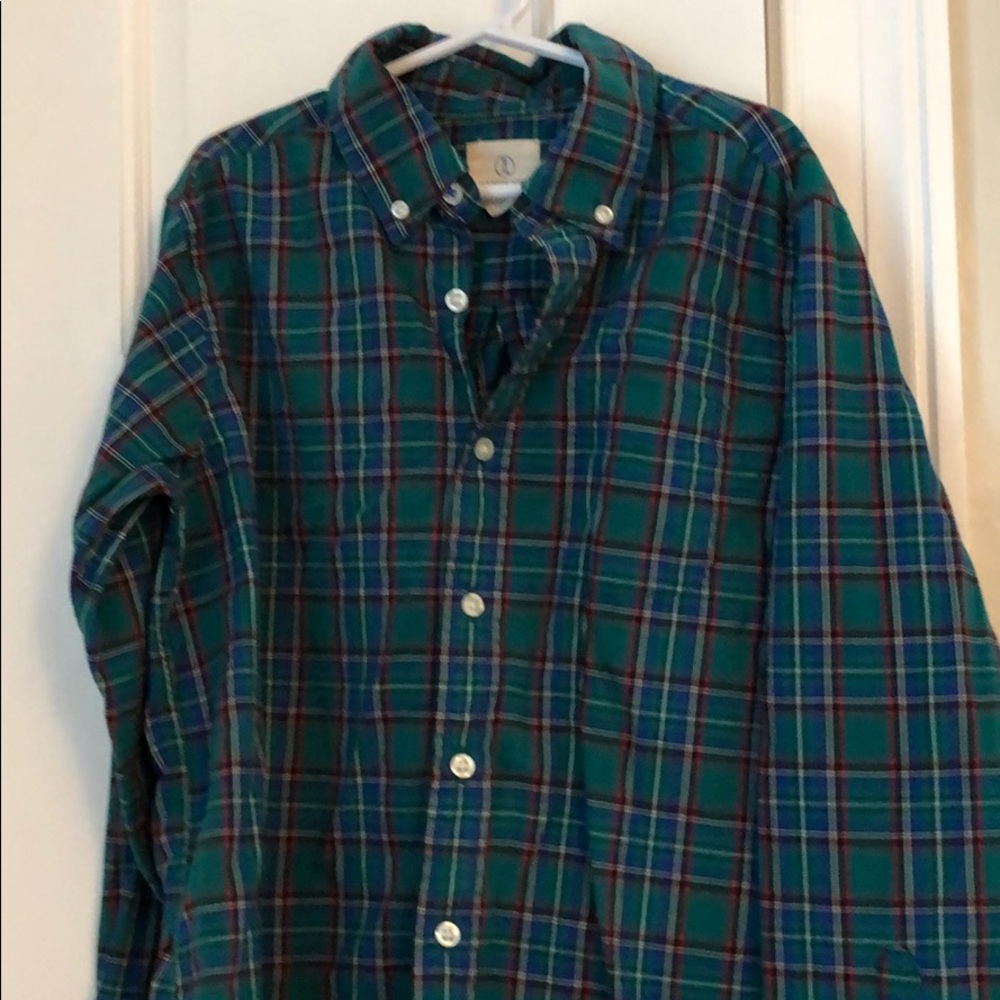 Boys plaid shirt